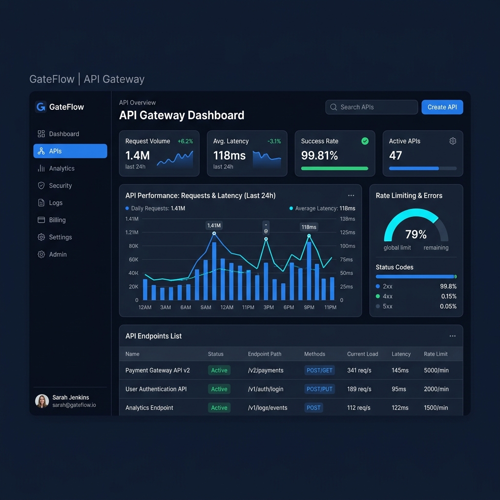 GateFlow – Cloud API Gateway